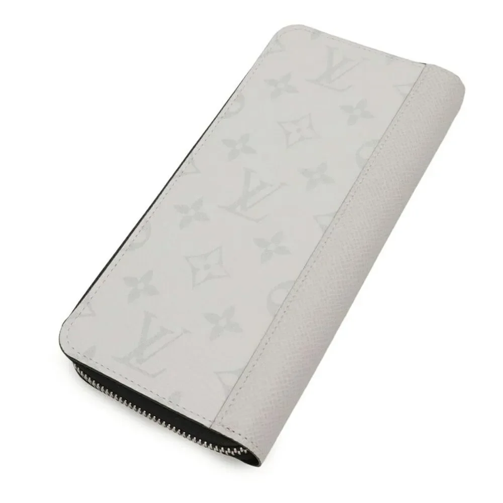 Louis Vuitton Zippy Wallet Vertical Monogram Taiga Long Wallet